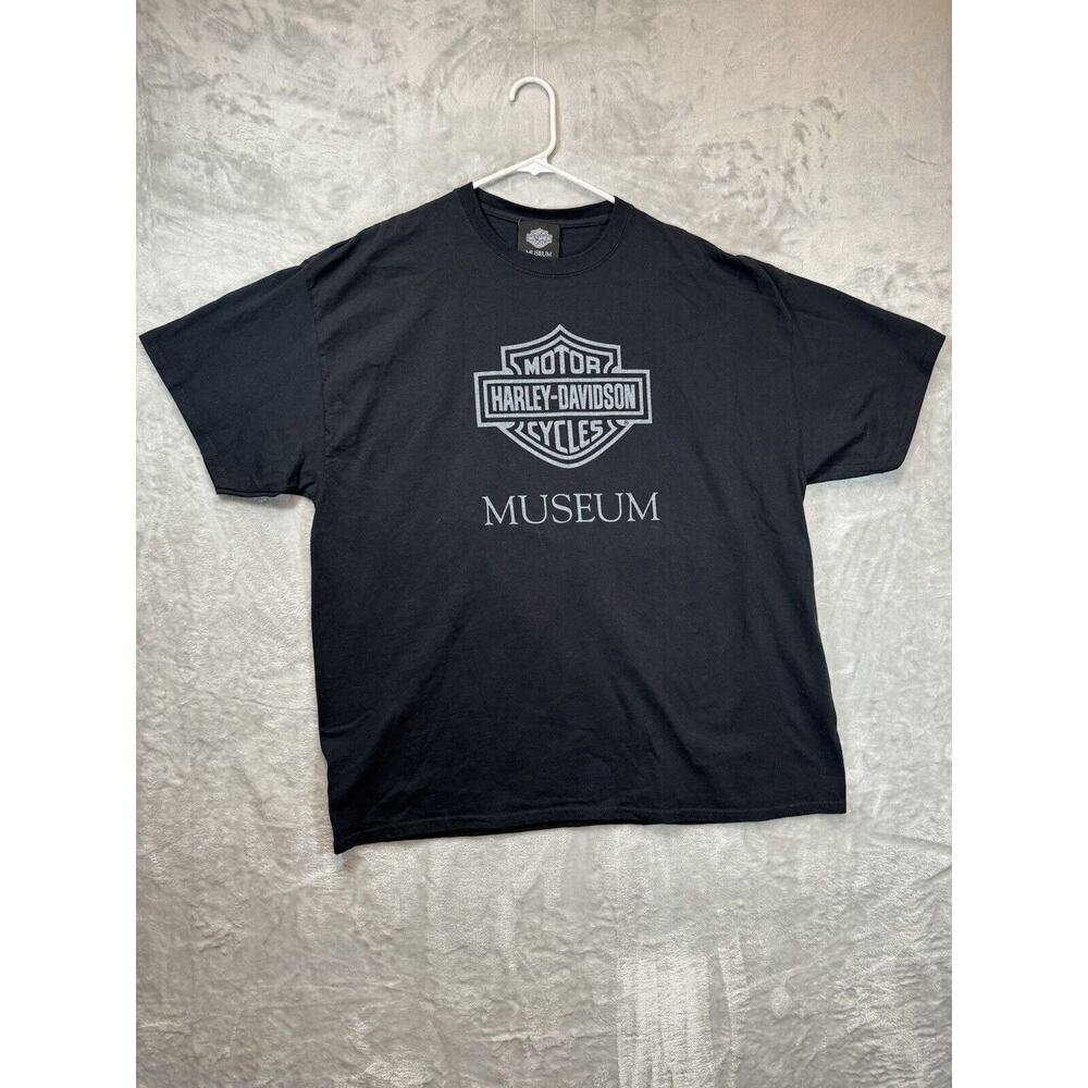 Harley Davidson Museum Shirt Adult Extra Extra Large Black Collectible